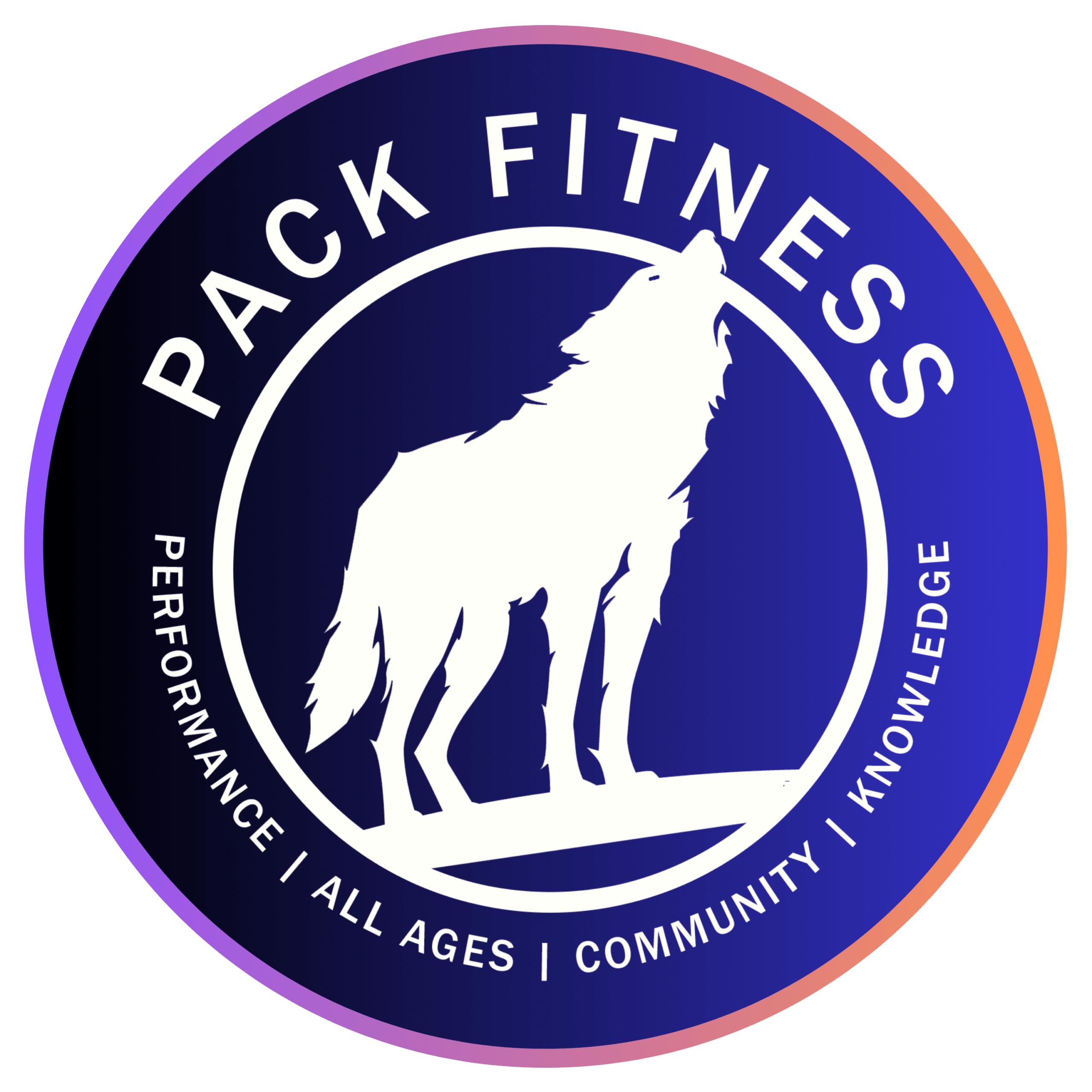 the logo for the pack fitness club.